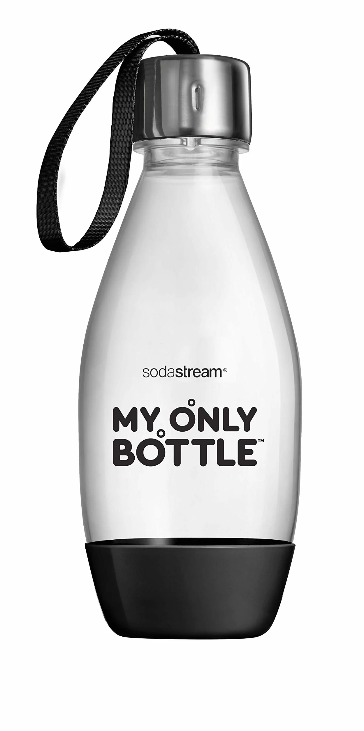 SodaStream 0,5 Litrowa Butelka z Kolekcji My Only Bottle, Czarna